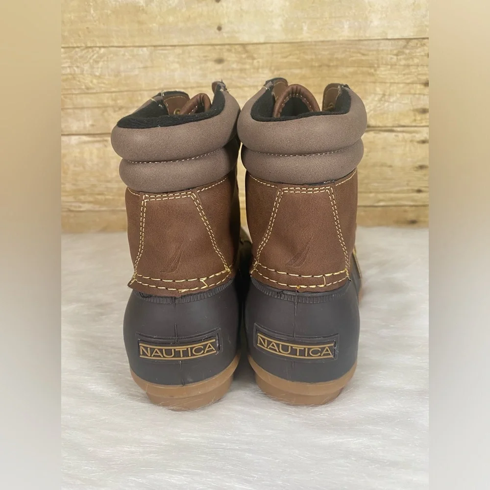 Nautica Channing Duck Boots Brown Size Youth  5